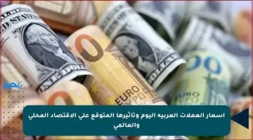 أسعار العملات العربية اليوم وتأثيرها المتوقع على الاقتصاد المحلي والعالمي